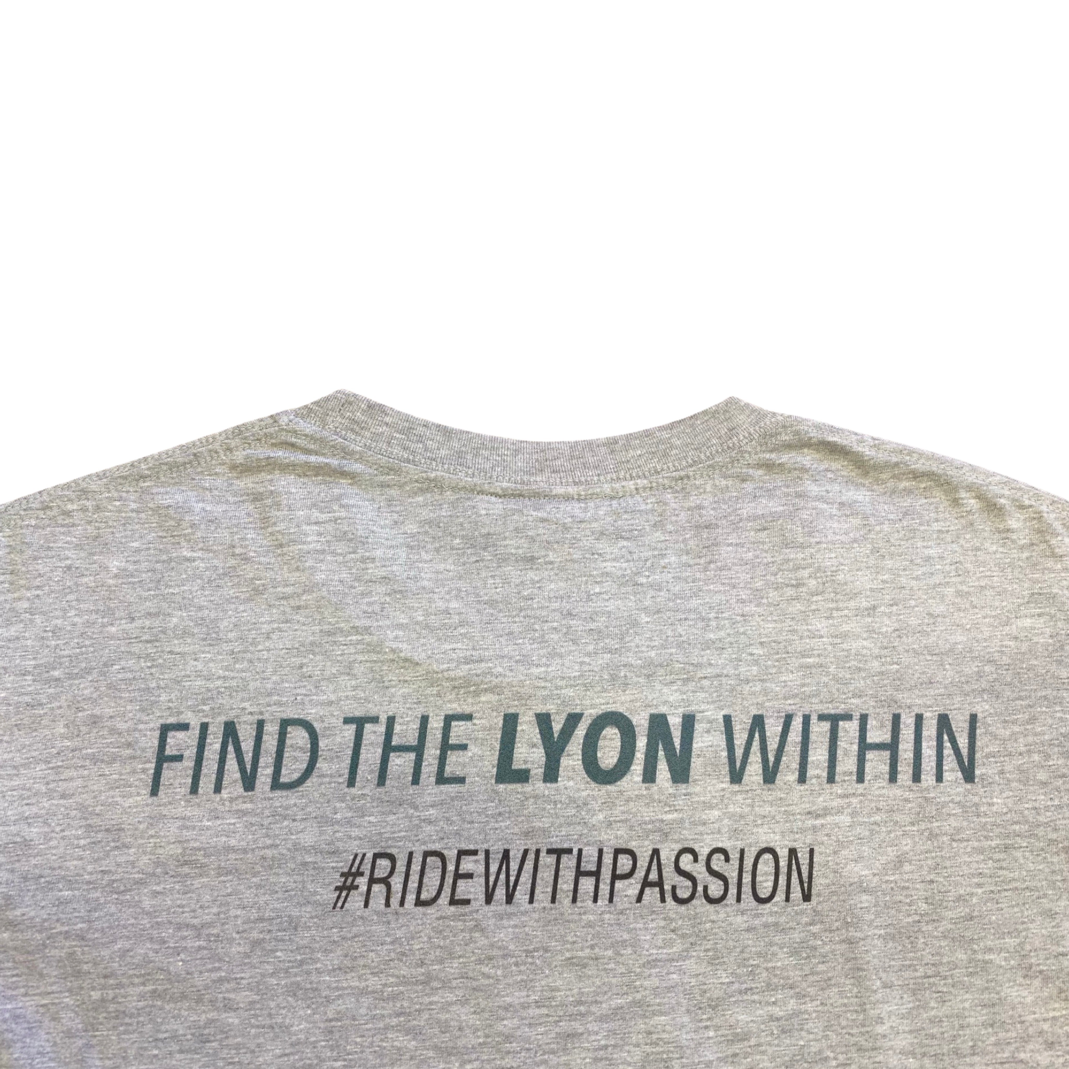 Short sleeve T-shirt Lyon edition grey